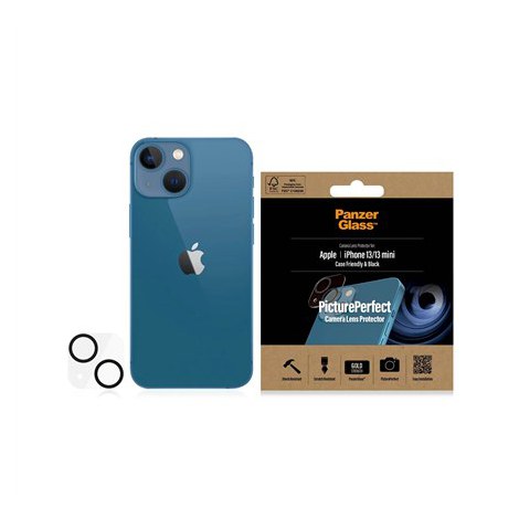 PanzerGlass | Lens protector | Apple iPhone 13 | Black | Transparent - 3